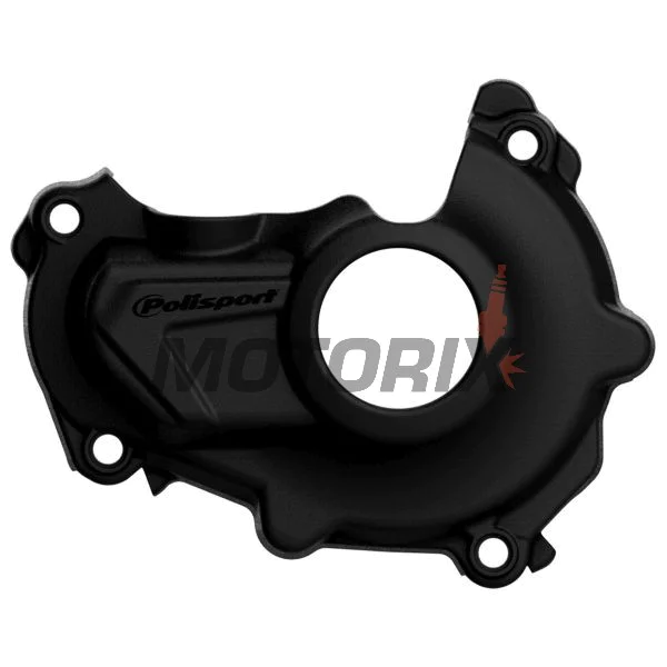 Chránič víka statoru -POLISPORT- černý, YAMAHA YZ 450 2014-2017