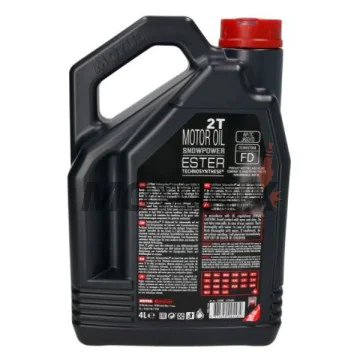 2taktní olej -MOTUL- SNOWPOWER, 2T, plná syntetika, 4L