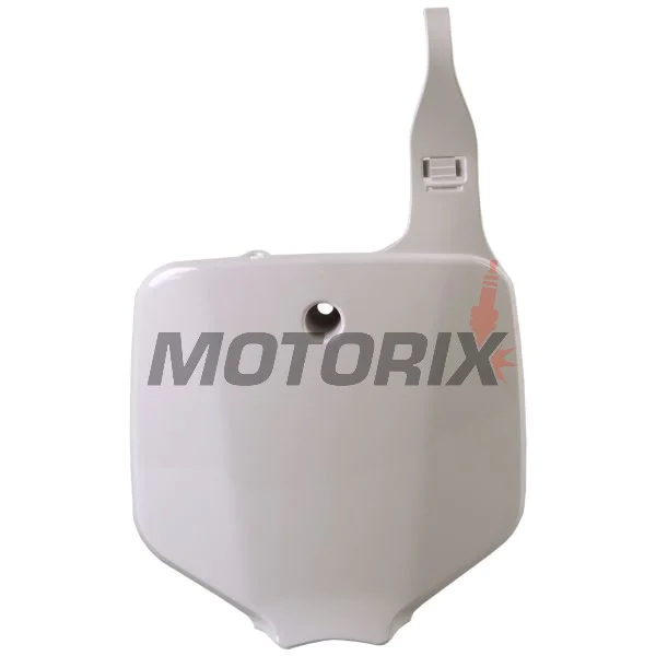 Motokrosová maska/tabulka startovního čísla -POLISPORT- bílá, KAWASAKI KLX, KX 65/110 2000-2023