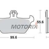 Brzdové destičky -TRW- MCB621SV, BMW K100RS 16V, K100LT ABS, K1100RS/ABS, K1100LT (1990-1998), R80/R80R (1991-1994)
