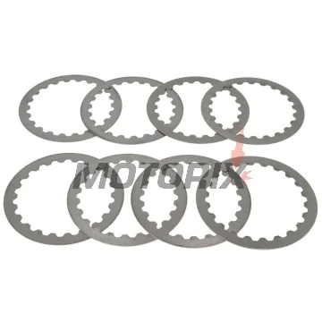 Sada ocelových spojkových lamel -TRW- MES350-8, KTM EXC 250/300/380 (1996-2012), SX 250/380 (1996-2012), EGS 250/300 (1993-1999), MXC 250/300 (1994-2005), SXS 250 (2001-2007), XC-W/XCF-W 250 (2011-2012)