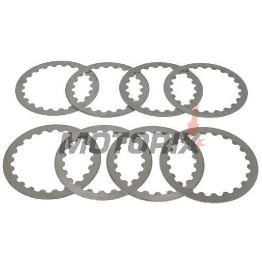 Sada ocelových spojkových lamel -TRW- MES350-8, KTM EXC 250/300/380 (1996-2012), SX 250/380 (1996-2012), EGS 250/300 (1993-1999), MXC 250/300 (1994-2005), SXS 250 (2001-2007), XC-W/XCF-W 250 (2011-2012)