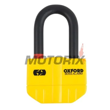 Zámek -OXFORD- Boss Alarm 14mm, žlutý