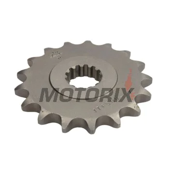 Přední pastorek -JT- JTF580,17, 17 zubů, Yamaha FZ 700 1986-1987, FZ 750 1985-1993, FZ6 600 2004-2009, FZR 1000 1987-1995, FZR 750 1987-1992, FZX 700 1986-1987, FZX 750 1986-1997, GTS 1000 1993-2000, YZF 1000 1996-2003