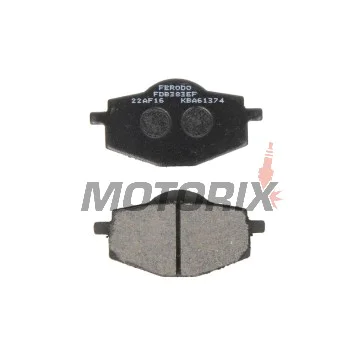 Brzdové destičky -FERODO- FDB383EF, Beta Euro/Jonathan 350, Gilera RC 600, MBK Flame 125, Yamaha DT/Cygnus/XT/Tenere/YBR/YZ 50-660 1988-2007