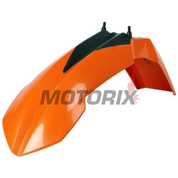 Přední Supermoto blatník -POLISPORT- oranžový, KTM SX 65 2009-2011