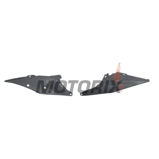Zadní boční plasty -POLISPORT- šedé, KTM EXC 150-300 2020-2023