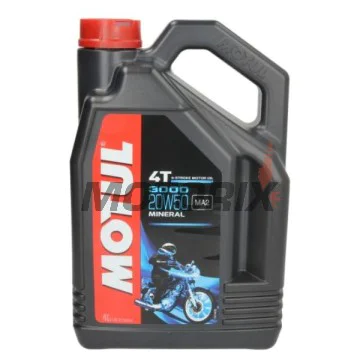 Motorový olej -MOTUL- 3000, 20W50, minerální, 4L