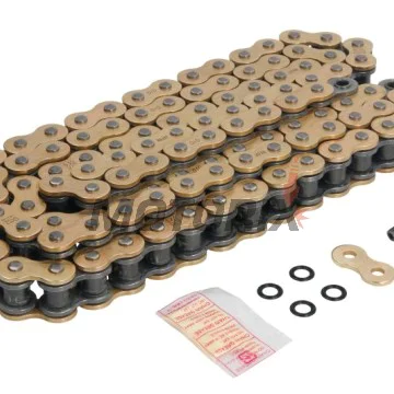 Řetěz -DID- 530VX3G&B-110, velikost 530, 110 článků, zesílený, zlatá/černá