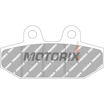 Brzdové destičky -FERODO- FDB2306ST, Harley Davidson FLDE Softail Deluxe 1750 2018-2020