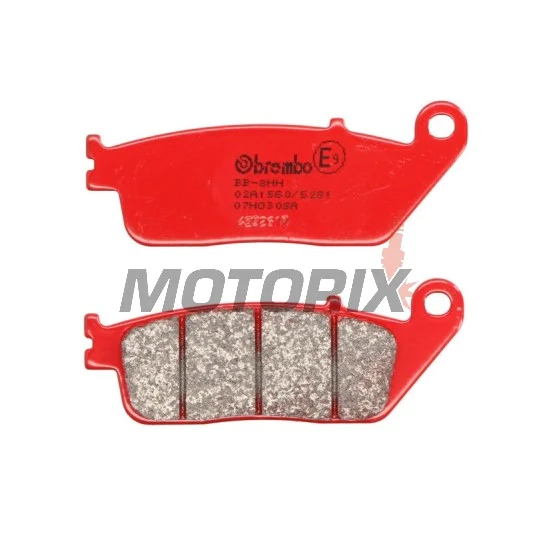 Brzdové destičky -BREMBO- 07HO30SA, Honda Hornet/VFR/Shadow/Transalp, Suzuki Burgman/Bandit, Triumph Street Triple/Thunderbird, Kawasaki Versys, Cagiva Navigator, Kymco Xciting, Buell Blast.