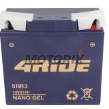 Akumulátor -4 RIDE- 51913 4RIDE GEL, 21Ah 12V