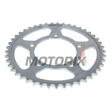 Zadní rozeta -JT- JTR702,45, 45 zubů, ocelový, Aprilia NA 850 2007-2016, RSV 1000 1998-2009, SL 750 2007-2016, SMV (Dorsoduro) 1200 2011-2016, SMV (Dorsoduro) 750 2007-2016, SMV (Dorsoduro) 900 2017-2020, Tuono 1000 2003-2011