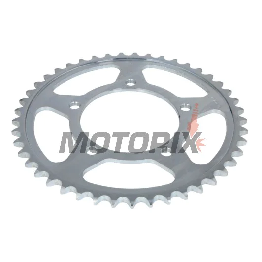 Zadní rozeta -JT- JTR702,45, 45 zubů, ocelový, Aprilia NA 850 2007-2016, RSV 1000 1998-2009, SL 750 2007-2016, SMV (Dorsoduro) 1200 2011-2016, SMV (Dorsoduro) 750 2007-2016, SMV (Dorsoduro) 900 2017-2020, Tuono 1000 2003-2011