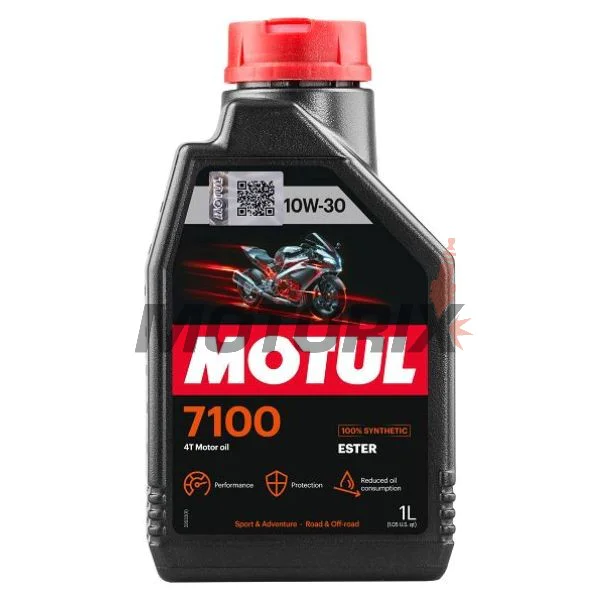 Motorový olej -MOTUL- 7100, 10W30, plná syntetika + ester, 1L