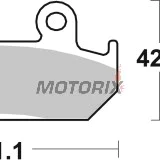 Brzdové destičky -BREMBO- 07HO21SA, Honda CBR600F, XRV750 Africa Twin (1987-1993)