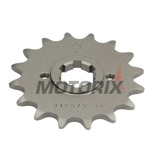 Přední pastorek -JT- JTF575,16, 16 zubů, Yamaha FZR 400 1987, SRX 600 1986-1994, TT 250 1989-1992, TT 350 1986-1992, TT 600 1983, 1996-2001, XT 400 1983-1984, XT 550 1982-1983, XT 600 1984-1988