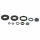 Sada gufer motoru -ATHENA- Fantic XE 125 2021-2023, XX 125 2021-2025, Yamaha YZ 125 2005-2025