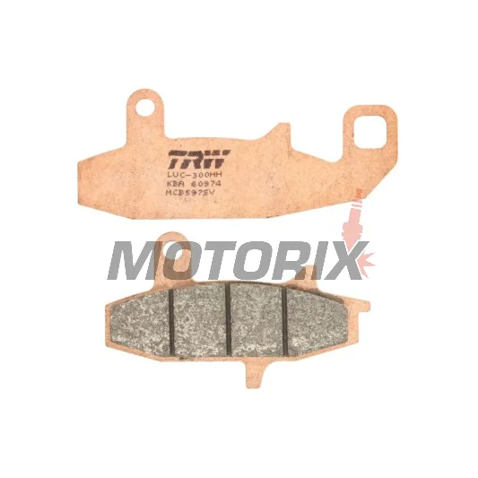 Brzdové destičky -TRW- MCB597SV, Honda VTZ250 Xelvis, Suzuki DR650/650R/RS/RSE/RE/SE, DR750S-800S Big (1988-1996)