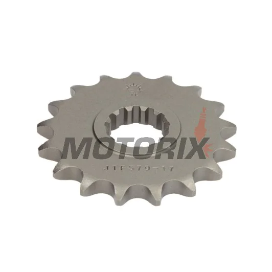 Přední pastorek -JT- JTF579,17, 17 zubů, Yamaha FJ 1100 1984-1985, FJ 1200 1986-1996, FZ1 1000 2006-2015, FZS 1000 2001-2005, MT-01 1670 2004-2011, RD 500 1984-1987, RZ 500 1984, XJR 1200 1995-1998, XJR 1300 1998-2017