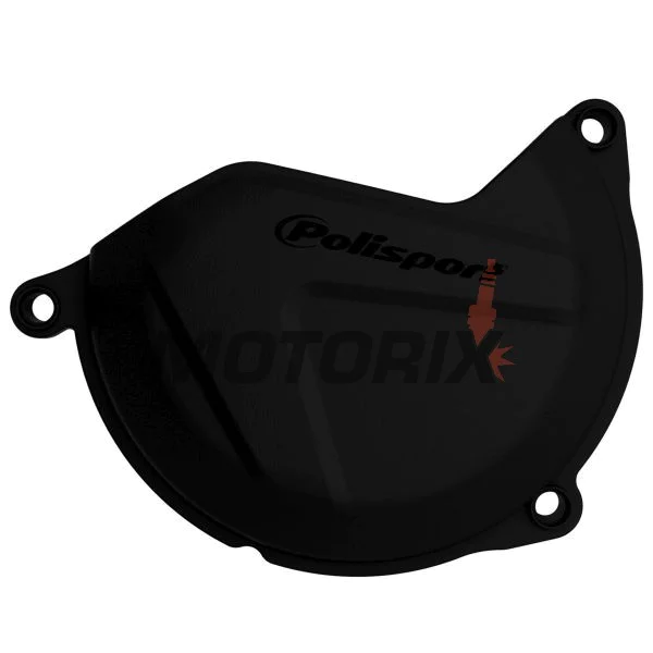 Chránič víka spojky -POLISPORT- černý, HUSQVARNA FC, FE, FS; KTM EXC, SX-F, XC-F, XC-W 450/500/501 2012-2016