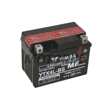 Akumulátor -YUASA- YTX4L-BS, 3Ah 12V