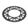 Zadní rozeta -JT- JTA822,52BLK, 52 zubů, černý, hliníkový, Betamotor RR 250/400/450 2005-2012, RR 520 2010-2014, RR 525 2005-2009, RR Enduro 250/450/525 2005-2008, RR Enduro 350 2011-2012, RR Enduro 400 2010-2012, Cagiva WMX 125/250 1989-1992