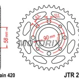 Zadní rozeta -JT- JTR214,36, 36 zubů, ocelový