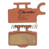 Brzdové destičky -BREMBO- 07KA27SD, Kawasaki KX 65 (2000-2024), Suzuki RM 65 (2003-2005)
