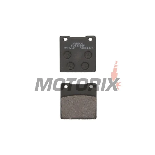 Brzdové destičky -FERODO- FDB338EF, Kawasaki ZRX/ZX-12R/ZXR/ZZR 400-1200, Suzuki GS/Bandit/GSX/Hayabusa/GSX-R/RF/RG Gamma/SV/TL 250-1300 1983-2010