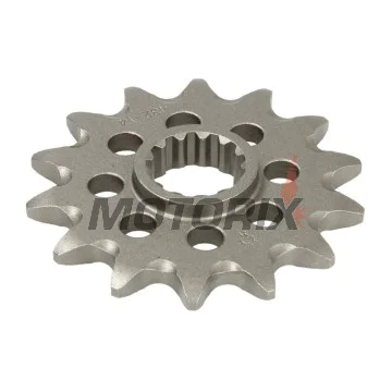 Přední pastorek -JT- JTF432,14SC, 14 zubů, samočisticí, Betamotor Jonathan 350 2001-2010, Kawasaki KLX 400 2003, Suzuki DR 250 1993-1995, DR 350 1990-1999, DR-Z 400 2000-2017, GSF 250 1995-2000, RM 250 1982-1986, 2000-2012, RM-X 250 1989-2001