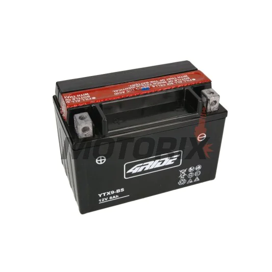 Akumulátor -4 RIDE- YTX9-BS 4RIDE, 8Ah 12V
