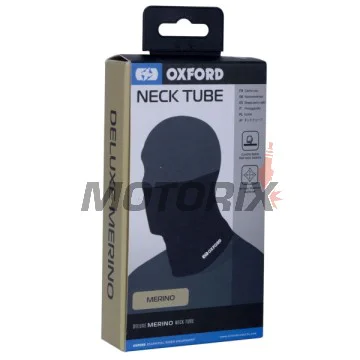 Nákrčník -OXFORD- merino vlna, černá