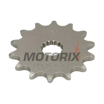 Přední pastorek -JT- JTF564,14, 14 zubů, Gas Gas EC 125 2003-2015, Yamaha DT 200 1989-1995, WR 125 1998, WR 200 1991-1993, XVS 125 2000-2004, YZ 125 1987-2004