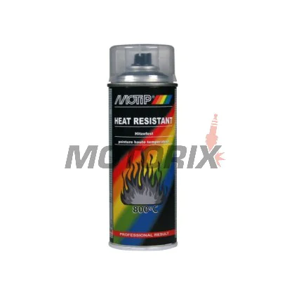 Žáruvzdorná barva -MOTIP- bezbarvá, lesk, 400ml