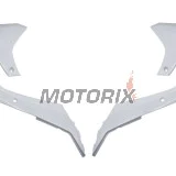 Přední boční plasty -POLISPORT- bílé, KAWASAKI KX 250/450 2019-2023