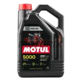 Motorový olej -MOTUL- 5000, 10W40, polosyntetika, 4L