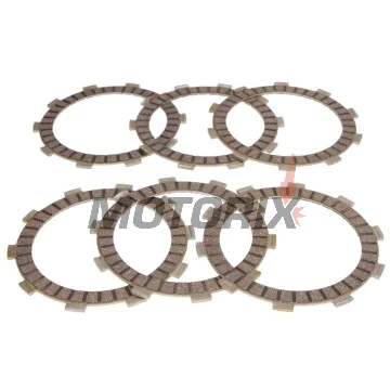 Sada spojkových lamel -4 RIDE- TCS1190, Honda CBF 250 2004-2006, Honda CR 125R 1984-1985, Honda NX 250 1988-1995, Honda TRX 300EX 1993-2010, Honda XR 250R 1986-1997, Moto Roma Geko 300 Quad 2004-2006