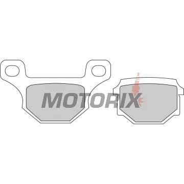 Brzdové destičky -FERODO- FDB384P, Alfer 250/Aprilia Tuareg 350-600/Buell 1200/Gas Gas 80-125/Husaberg 350-600/Husqvarna 125-510/Kawasaki 125-650/KTM 125-600/Kymco 50-125/SYM 125/Suzuki 50-125/Yamaha 125 (1978-2009)