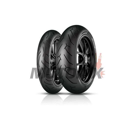 Zadní silniční pneumatika -PIRELLI MOTOR- 200/50ZR17, DIABLO ROSSO II