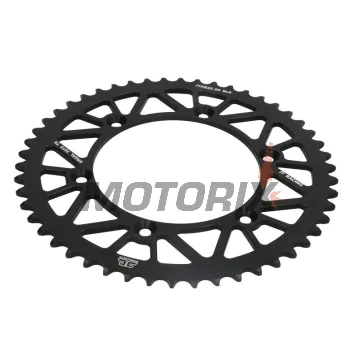 Zadní rozeta -JT- JTA822,50BLK, 50 zubů, černý, hliníkový, Betamotor RR 250/400/450 2005-2012, RR 520 2010-2014, RR 525 2005-2009, RR Enduro 250/450/525 2005-2008, RR Enduro 350 2011-2012, RR Enduro 400 2010-2012, Cagiva WMX 125/250 1989-1992
