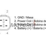 Regulátor dobíjení -DZE- regulátor dobíjení, 12V, 12A, BETA RR; HUSABERG FC, FE, FS, TE; HUSQVARNA FE, FS, TE, TX; KTM EXC, MXC, SMC, XC, XC-F, XC-W, XCF-W 125-660