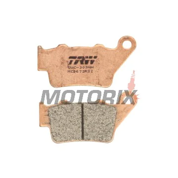 Brzdové destičky -TRW- MCB672RSI, Alfer VR 250, Aprilia Pegaso 650, Husaberg FE/FS 450-650, Husqvarna CR/TE/WR 125-610, KTM EXC/LC4/Duke 250-690, Yamaha TT 600, WR 125 (1993-2022)