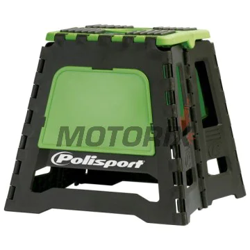 Servisní stojan -POLISPORT- motokros, enduro, zelená - univerzální