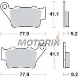 Brzdové destičky -TRW- MCB672SH, Alfer VR 250, Aprilia Pegaso 650, Husaberg FE/FS 450-650, Husqvarna CR/TE/WR 125-610, KTM EXC/LC4/Duke 250-690, Yamaha TT 600, WR 125 (1993-2022)