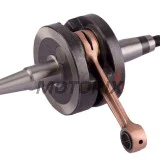 Kliková hřídel -ATHENA-, Aprilia RS 50 2006-2010, RS4 50 2011-2014, RX 50 2006-2014, SX 50 2006-2014, Derbi GPR 50 2004/2006-2014, Senda 50 2005-2013, Gilera RCR 50 2013-2018, SMT 50 2013-2018