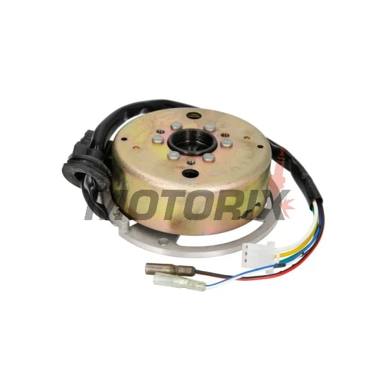 Stator (hvězda) -MOTORIX- 7 Cívek, 5 pinů, Minarelli, CPI 50cc