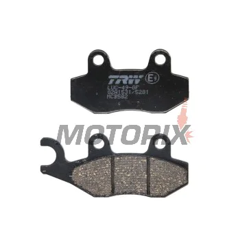 Brzdové destičky -TRW- MCB582, ATK 250/260/406, CAN-AM Commander/Maverick 800/1000, Kawasaki Brute Force/KLX/KVF/Teryx, Suzuki DR/RM/LT-R, Yamaha TT/WR/XTZ/YFM/YFZ/YXR/YZ (1989-2020)