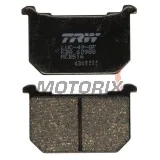 Brzdové destičky -TRW- MCB516, Kawasaki GPZ 400 (1983-1984), GT 750 (1982-1996), KZ 1000 (1982-1990), Z 250/440/550GP/750/1000A/1100GP-ST (1980-1985)