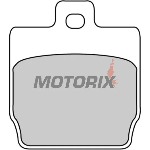Brzdové destičky -FERODO- FDB2062EF, Aprilia Mana/Scarabeo, Honda Rebel/Bali, MBK Stunt, Yamaha Slider/Aerox (1997-2016)